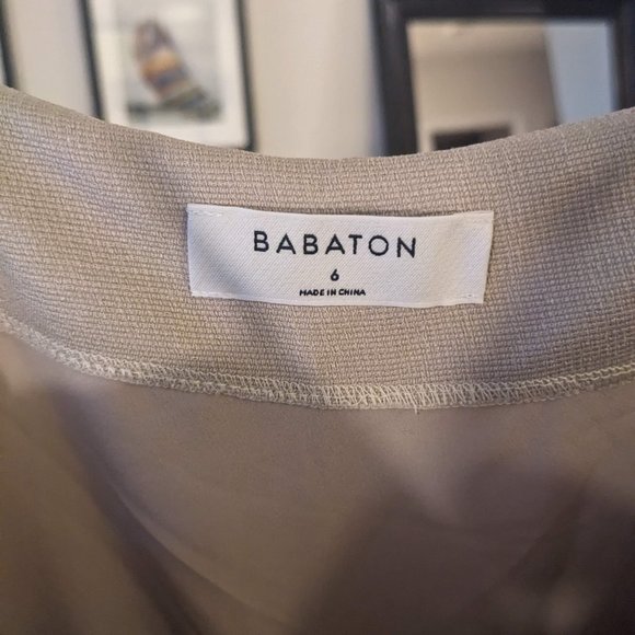 Babaton Cream Jumpsuit - Size 6 - Picture 3 of 5